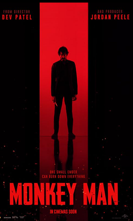 Monkey Man 2024 English Movie Poster