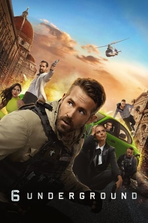 6 Underground (2019) Hindi Dual Audio [1.2GB] Movie Poster