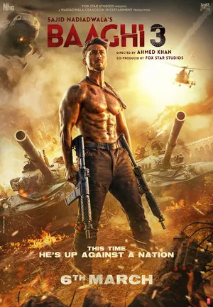 Baaghi 3 2020 Hindi Movie Poster