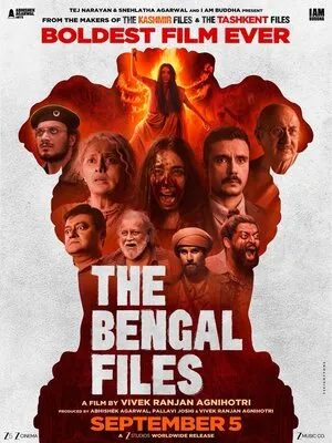 The Bengal Files 2025 Hindi Movie Poster